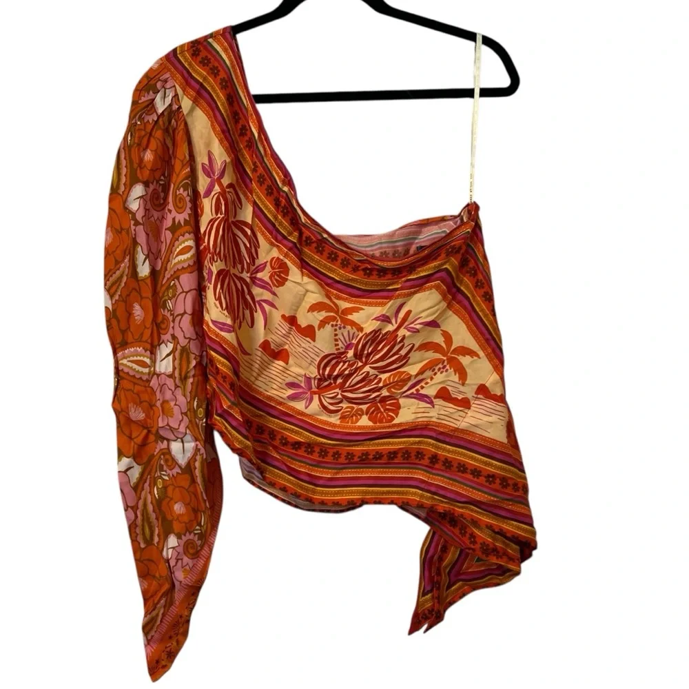 NWT FARM RIO Farm Rio Forest Mixed Scarves Top Size XL. - Picture 3 of 10